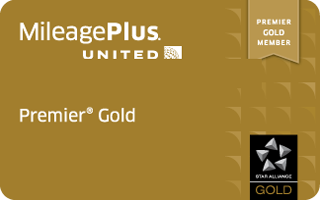 美联航 Mileageplus Premier Gold 对应星空联盟金卡