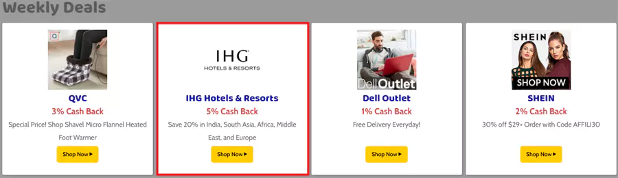 Mrrebates Weekly Deals