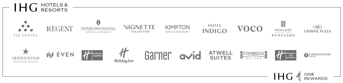 Ihg Hotels &Amp; Resorts Encompasses 19 Brands