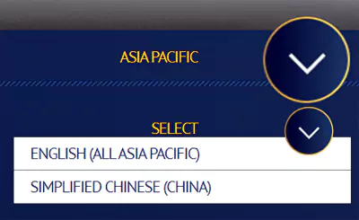 打開活動頁面之後，選擇自己卡片的發行區域