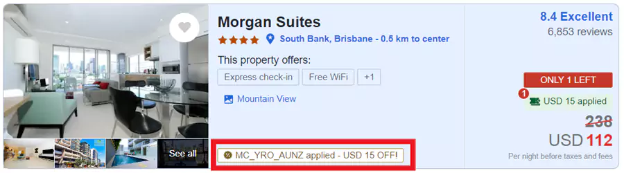 Agoda x Mastercard - Extra 12% OFF For Stays, The Rate will have a "MC_xxxxx" tag on it. Agoda X Mastercard - Extra 12% Off For Stays, The Rate Will Have A &Quot;Mc_Xxxxx&Quot; Tag On It.