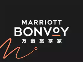万豪旅享家 Logo 黑色