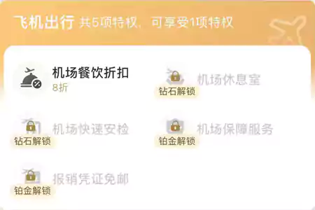 携程会员权益，飞行特权