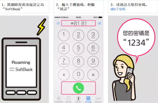 軟銀免費Wifi獲取密碼
