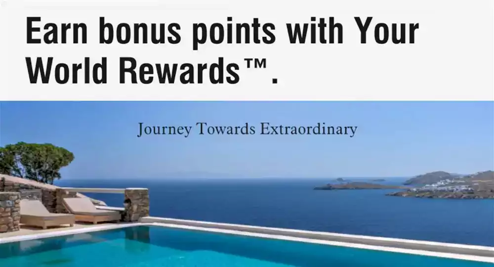萬豪活動 Your World Rewards 關聯阿聯酋航空會員