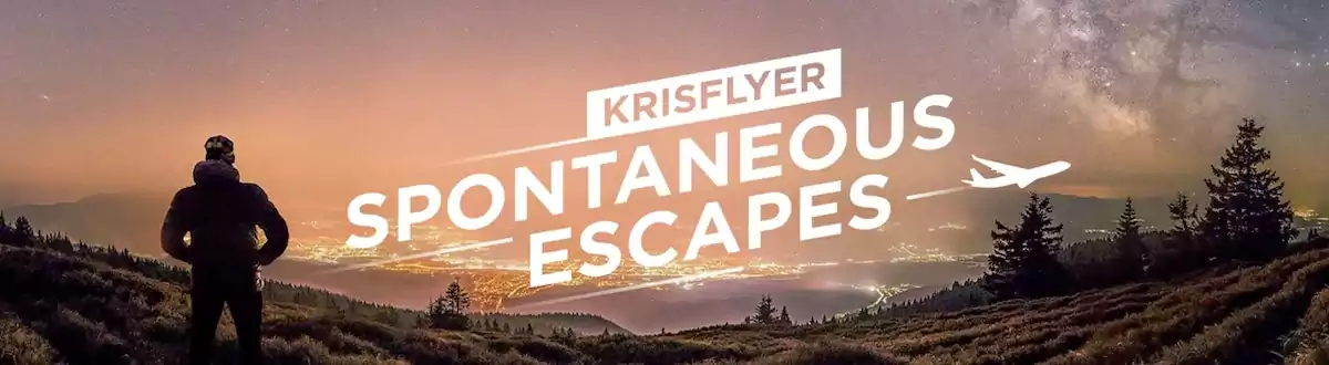新加坡航空:KrisFlyer自由而飞活动,里程兑换享折扣, Spontaneous Escapes 新加坡航空:Krisflyer自由而飞活动,里程兑换享折扣, Spontaneous Escapes