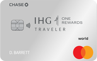 美国 Ihg 信用卡 Chase Ihg Traveler 信用卡