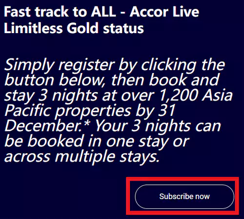 Subscribe Accor x Qantas Fast Track offer Subscribe Accor X Qantas Fast Track Offer