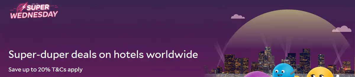 Agoda Super Wednesday, Save Up To 20% Worldwide
