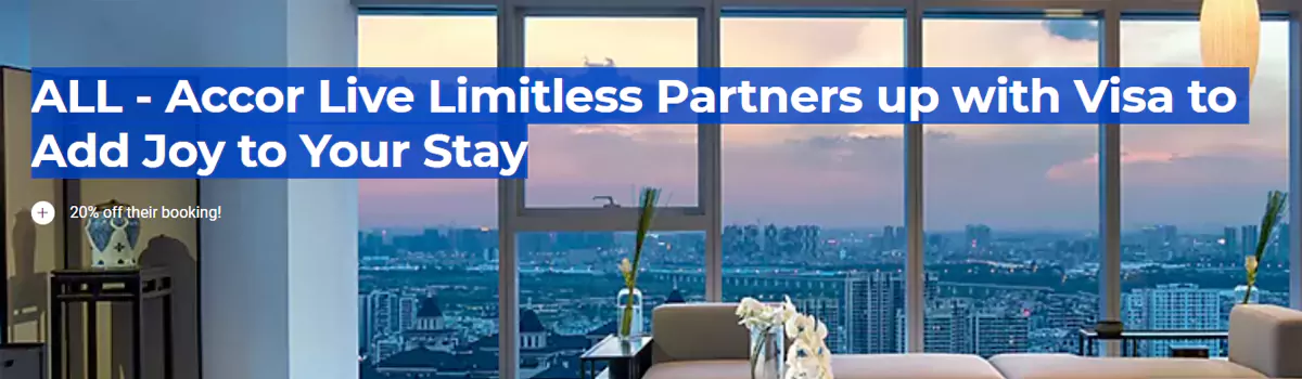 Accor x Visa Promo Offer 20% For Stays In Great China Accor X Visa Promo Offer 20% For Stays In Great China