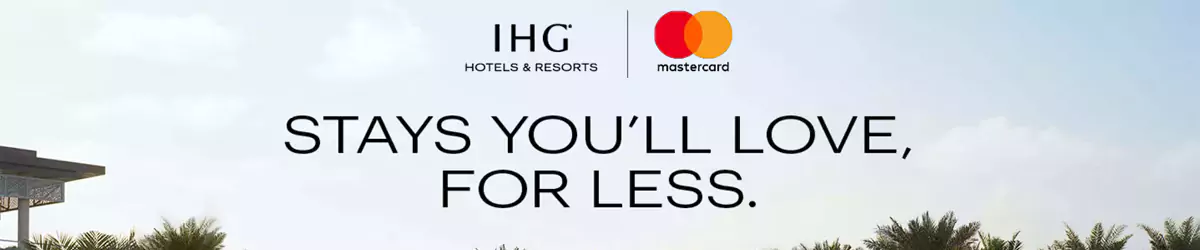Ihg X Mastercard 中东、非洲85折，持卡人预订周末入住享优惠