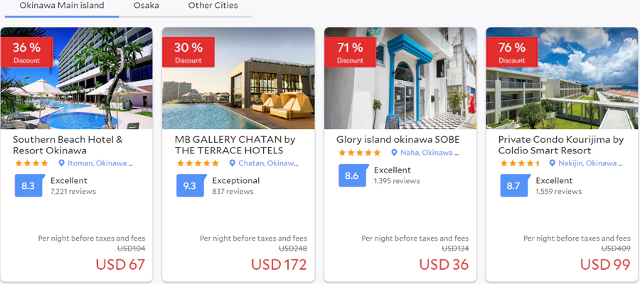 12% Off For Workday-Stay In Japan Promotion Page