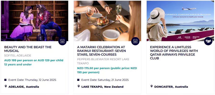 Accor Plus 雅高A佳會員還有一些其他優惠，比如音樂劇、運動、機票等等