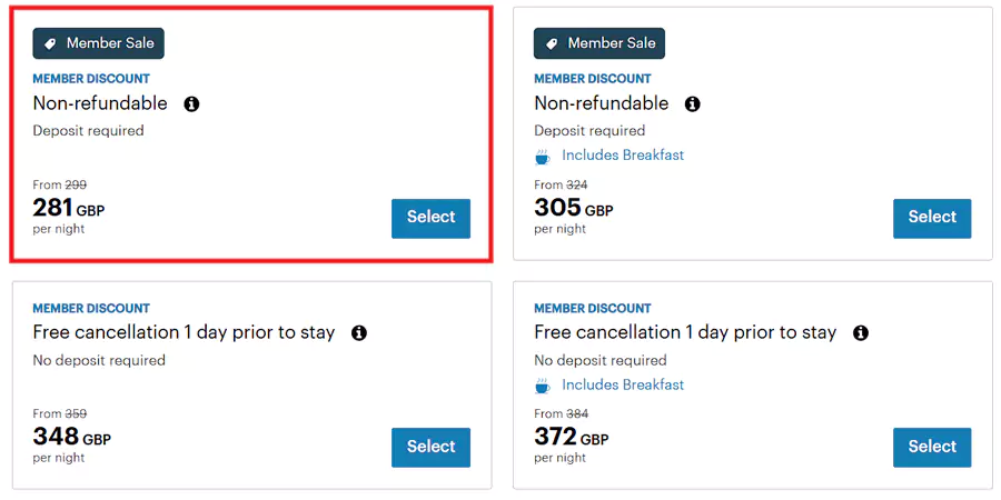 Ihg: 20% Off In Europe Africa And More Through Mar 2025,Rate Sample