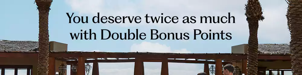 Hilton Targeted Offer: Double Points - Double Thanks