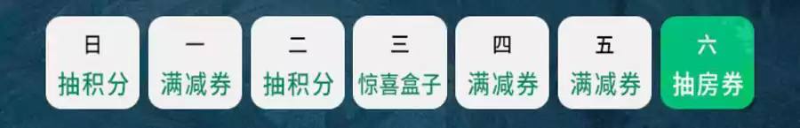 每天早上8點開始，就可以到小程式抽獎，每天的獎品都不一樣。