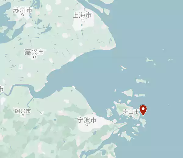 普陀山位置