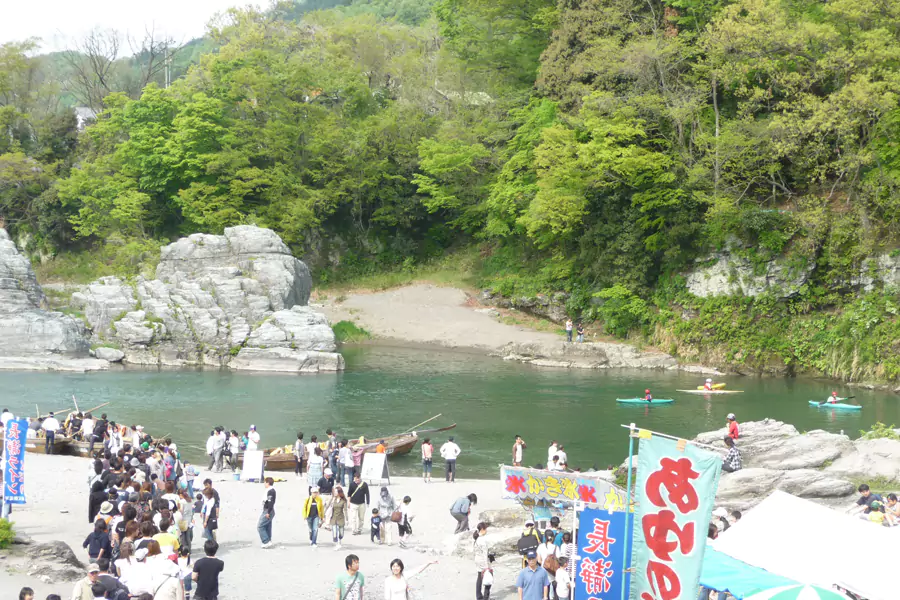 長瀞岩疊漂流 長瀞岩疊漂流