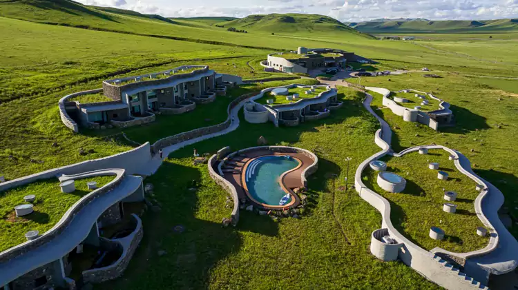 內蒙古草原火山溫泉酒店