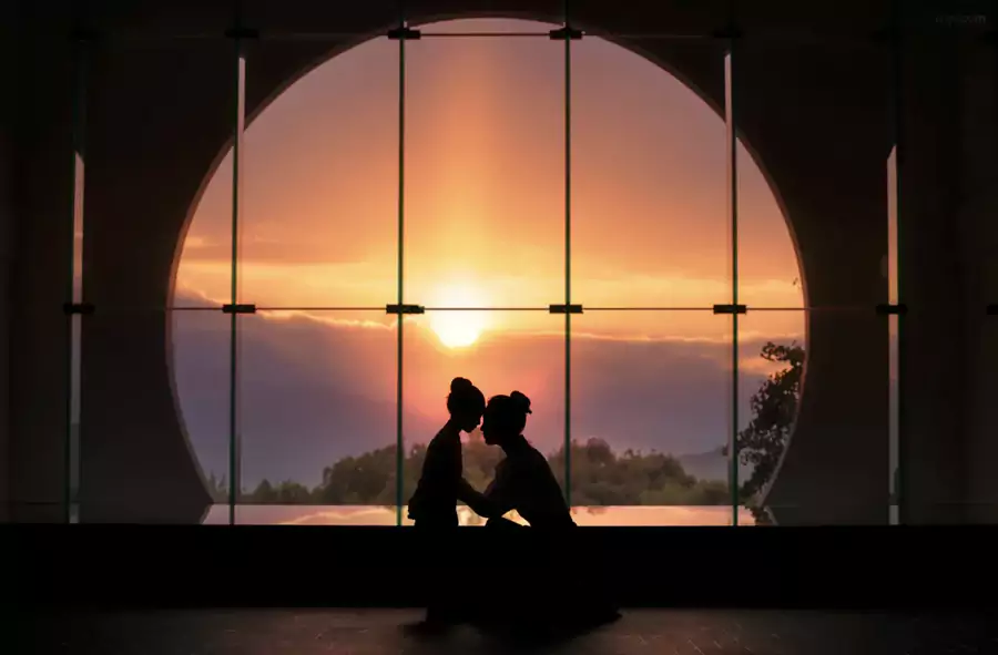 最让人着迷的莫过于网红月亮门 最让人着迷的莫过于网红月亮门