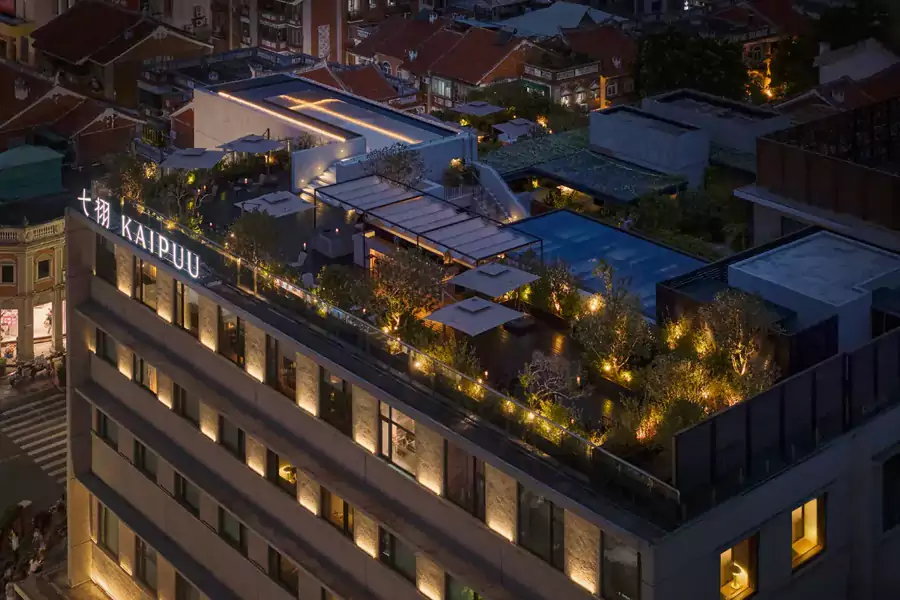 全天開放的天臺更是寶藏打卡點 全天開放的天臺更是寶藏打卡點