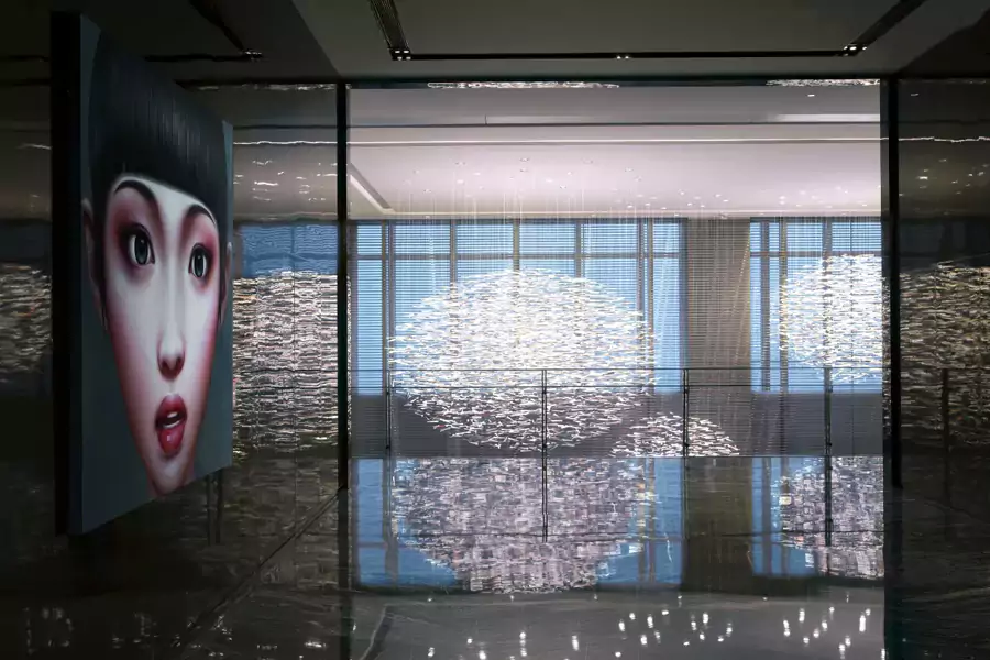 標誌性油畫《北京女孩》 標誌性油畫《北京女孩》