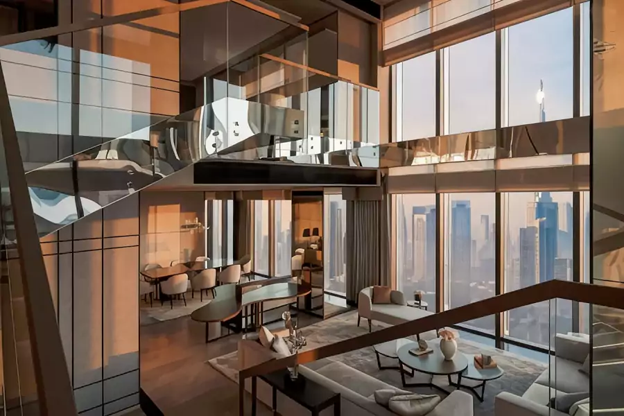 One&Only One Za'Abeel 酒店天生自带高空俯瞰的绝佳视野 One&Amp;Only One Za'abeel 酒店天生自带高空俯瞰的绝佳视野