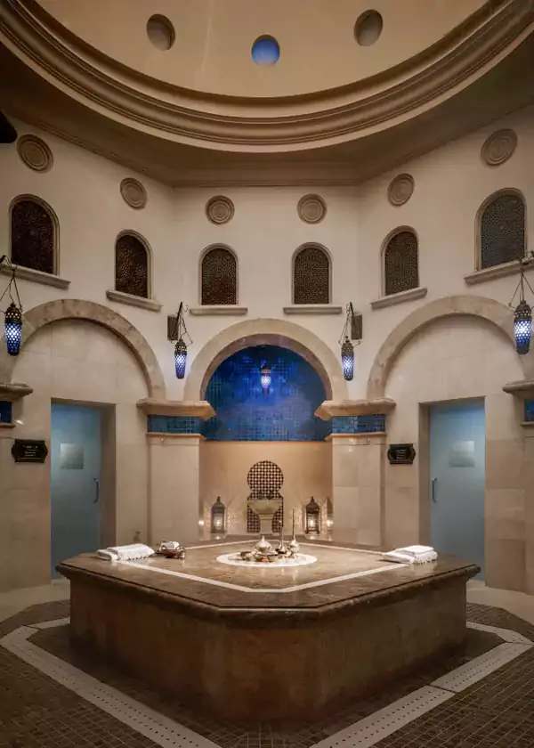 传统东方浴室的设计本身就极具美感 传统东方浴室的设计本身就极具美感