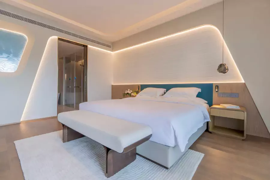 酒店設有 118 間客房 酒店設有 118 間客房