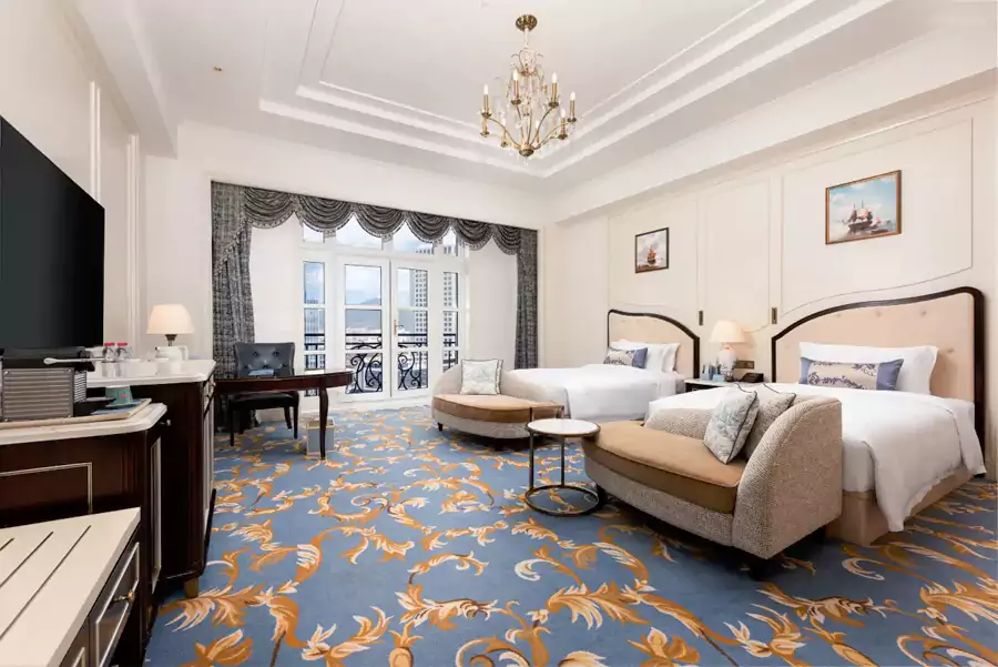 客房更是把豪華與細節拉滿