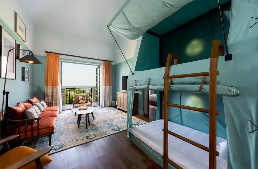 客房雖不如前兩家大，卻充滿巧思