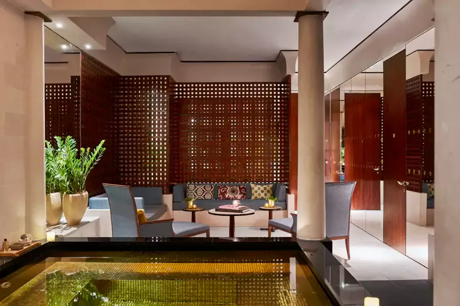 地下层 250㎡的水疗中心是放松身心的秘境 地下层 250㎡的水疗中心是放松身心的秘境