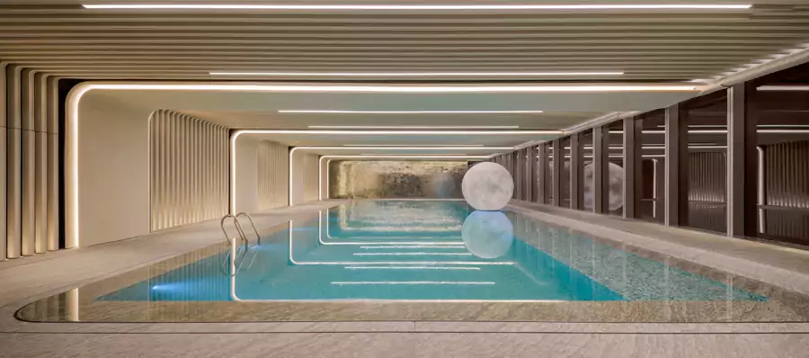 这里藏着深圳楼层最高的泳池与健身房 这里藏着深圳楼层最高的泳池与健身房