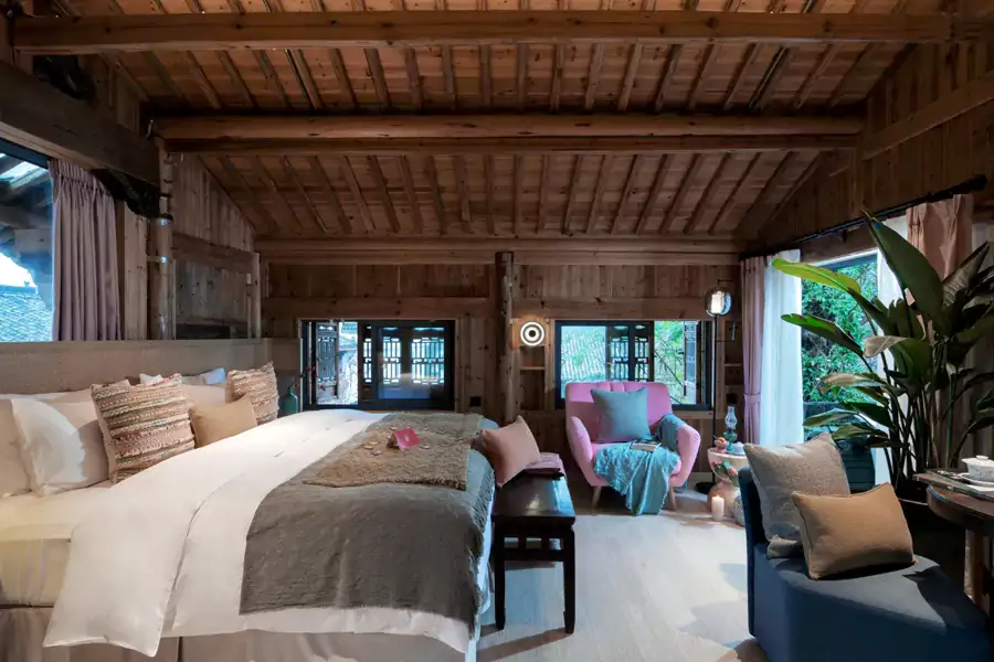 客房是古今交融的浪漫結界 客房是古今交融的浪漫結界