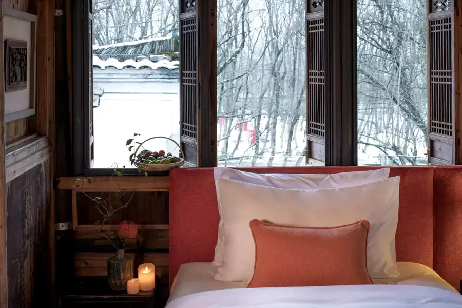 冬天臨窗賞雪 冬天臨窗賞雪