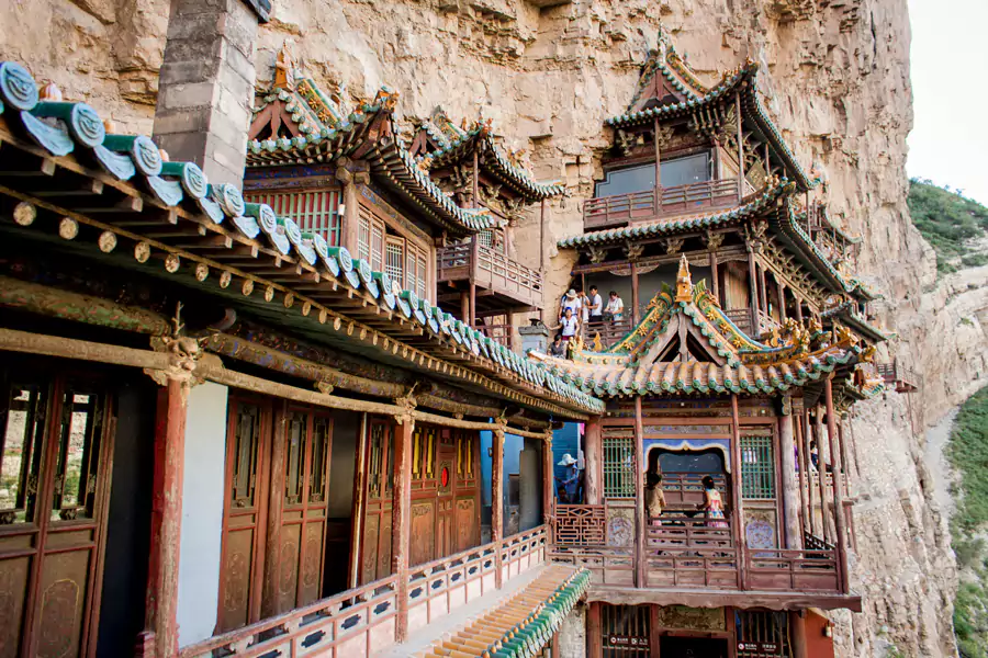 悬空寺的精髓在“奇、险、巧” 悬空寺的精髓在“奇、险、巧”